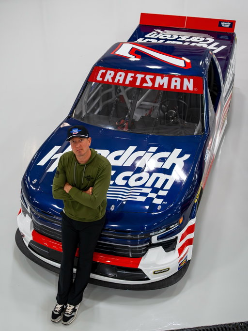 Racing for the Stars and Stripes.