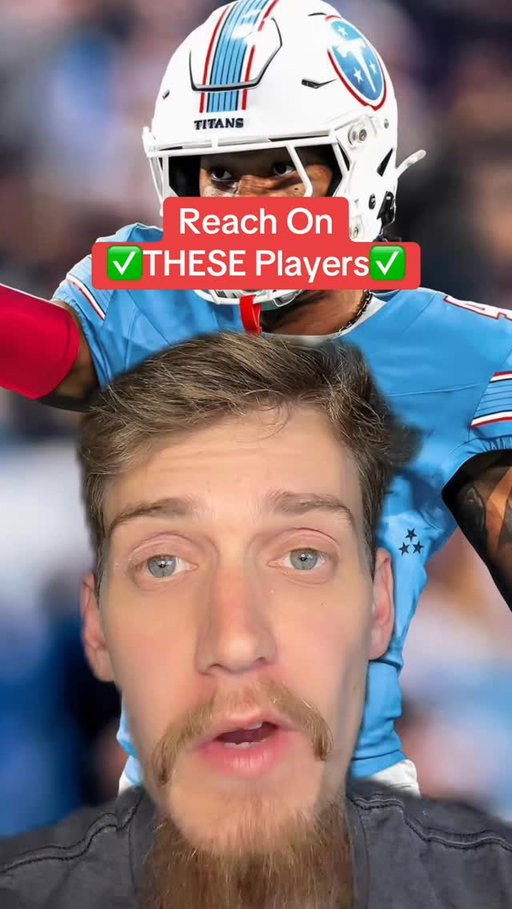 5 players to reach for in this years draft #nfl #football #fantasyfootball