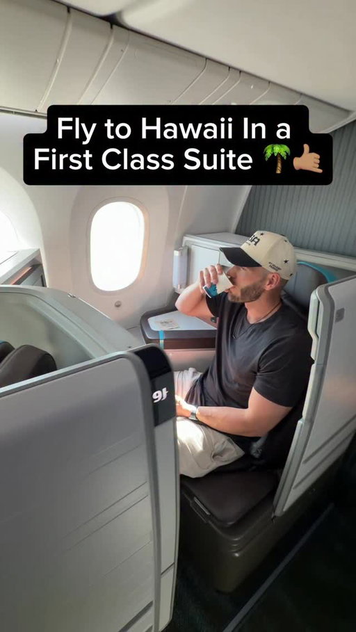 The best way to fly to Hawaii 🌺✈️

This is on Alaska Airlines new 787 planes and is currently only on the SEA-HNL route. We booked the suites for 60K Alaska miles and had an awesome flight. 

#hawaii #alaskaairlines #firstclass
