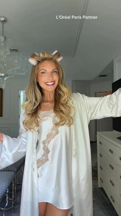 Get dressed with me for my Bridal Shower 🤍 Shout out to @lorealparis Infallible Spray for locking in my makeup all day long! #LOrealParisPartner #LOrealParisMakeup #MakeupWorthSetting #AcquiredAHusband