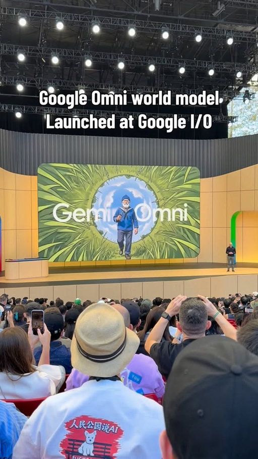 Demis Hassabis announces Google’s new world model, Omni at Google I/O.
#googleomni #googleio2026 #googleio
