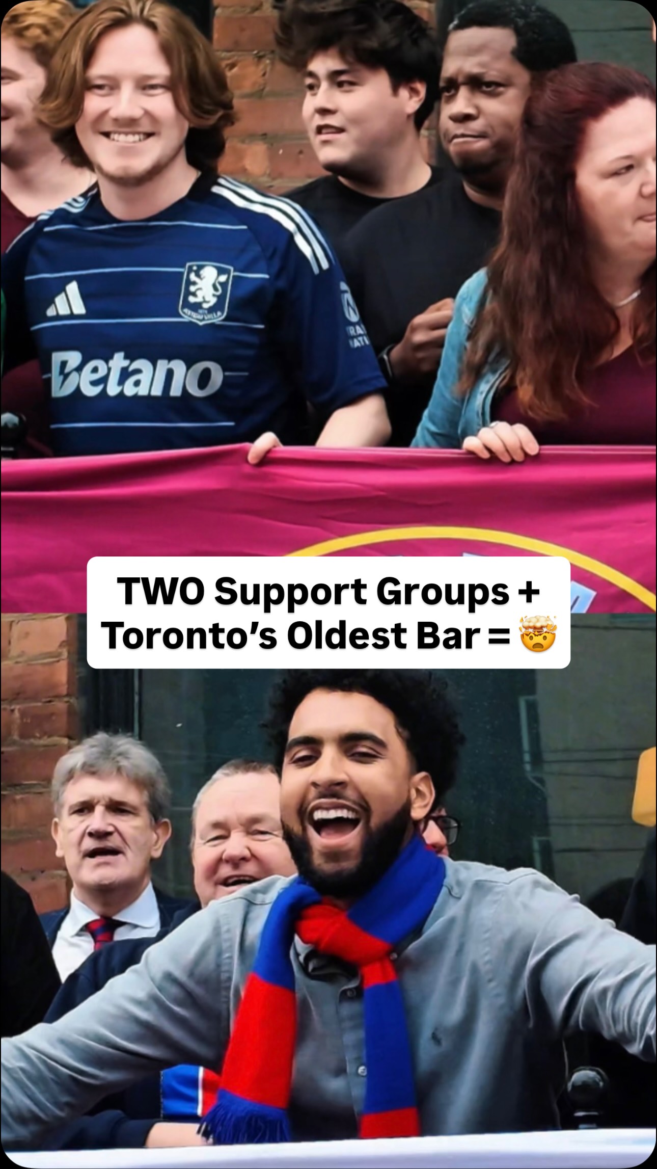 We had the pleasure of being at @wheatsheaftavern to watch some European semi-final action⚽️

Toronto support groups of Crystal Palace @cpfctoronto and Aston Villa @torontolionsclub call this bar home and watch EVERY game here! 

They both played at the same time which made for a really cool and unique experience! If you want to get in the World Cup mood, check out the @wheatsheaftavern for the upcoming finals! 

Europa League Final 🏆
Aston Villa 🏴󠁧󠁢󠁥󠁮󠁧󠁿 v Freiburg 🇩🇪
Wed May 20th, 3:00 pm ⏰

Conference League Final 🏆
Crystal Palace 🏴󠁧󠁢󠁥󠁮󠁧󠁿 v Rayo Vallecano 🇪🇸
Wed May 27th, 3:00 pm ⏰

#CrystalPalace #AstonVilla #toronto #footy #europaleague