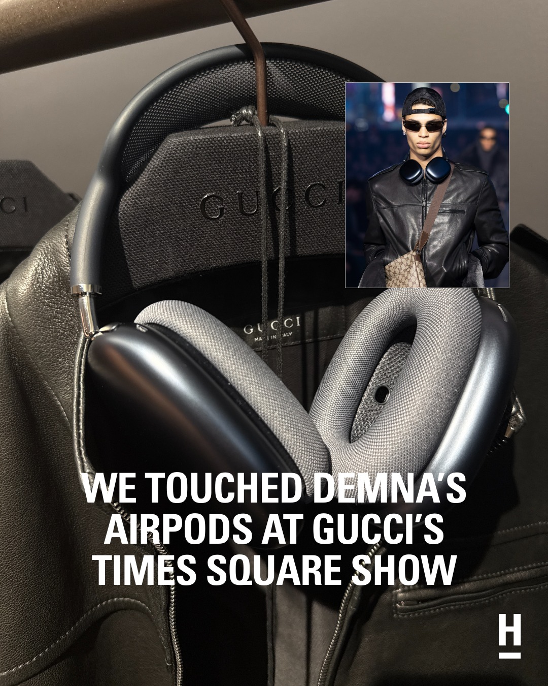 Nothing is off the table for @gucci, as creative director Demna proved by taking over Times Square for the luxury label’s Cruise 2027 runway show, from the catwalk to the billboards. 

We went behind the scenes of the runway spectacle, getting up close with the Gucci car-key-rings, leather to-go bags, and a set of Apple AirPods Max headphones straight off the catwalk.

📸 @sebjective, @easternspy @myfacewheno_o