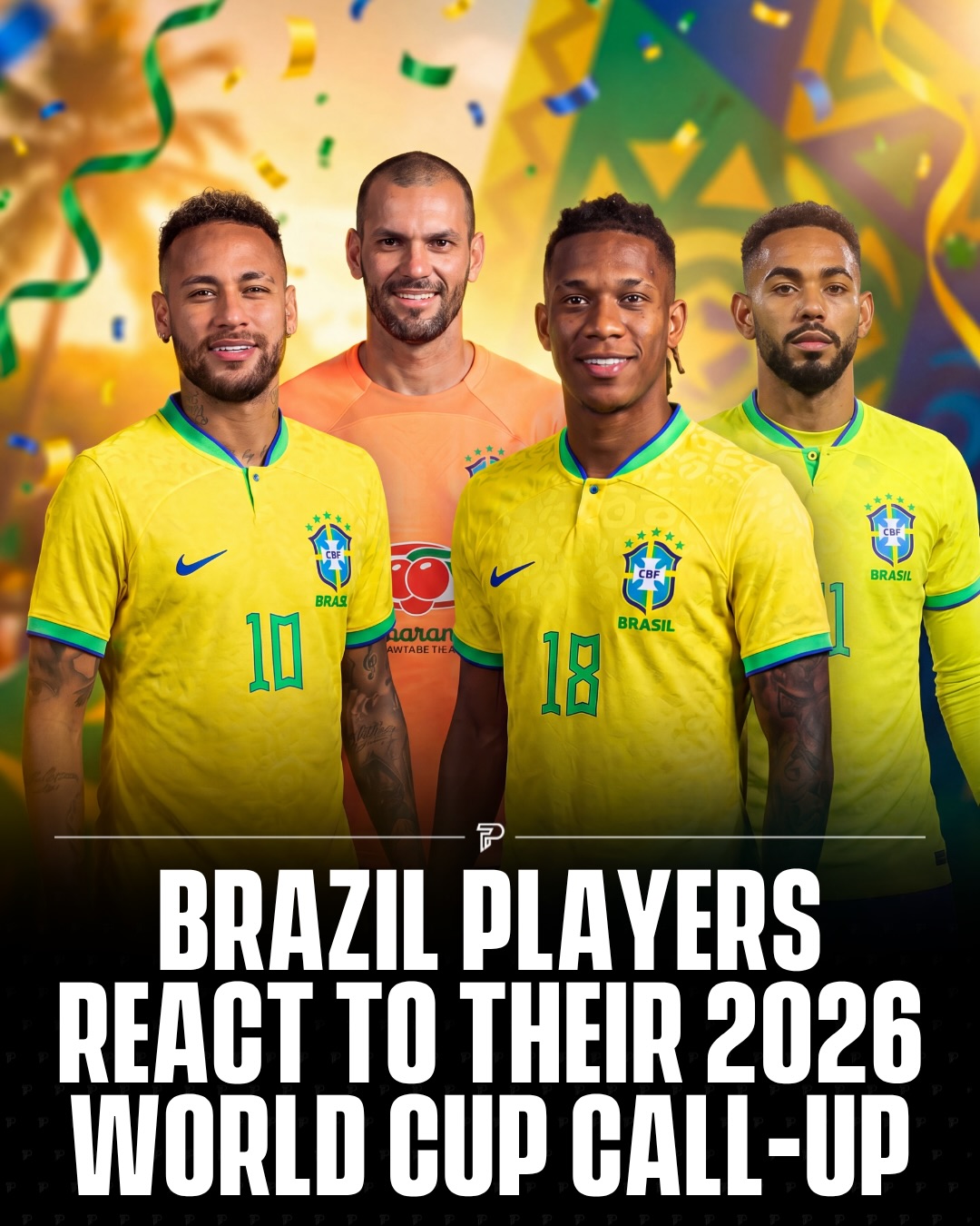 Carlo Ancelotti has named Neymar in Brazil’s 26-man squad for the 2026 World Cup, ending months of speculation over the 34-year-old’s fitness after he tore his ACL back in October 2023. Vinícius Júnior and Raphinha are also included, while Lyon’s Endrick and Bournemouth’s Rayan earn their first ever World Cup call-ups. Brazil opens in Group C against Morocco, Haiti and Scotland 🇧🇷

Crowds had gathered outside the Museu do Amanhã ahead of the announcement chanting Neymar’s name, with fans holding signs urging Ancelotti to pick him.

#Pubity #Viral #Sports