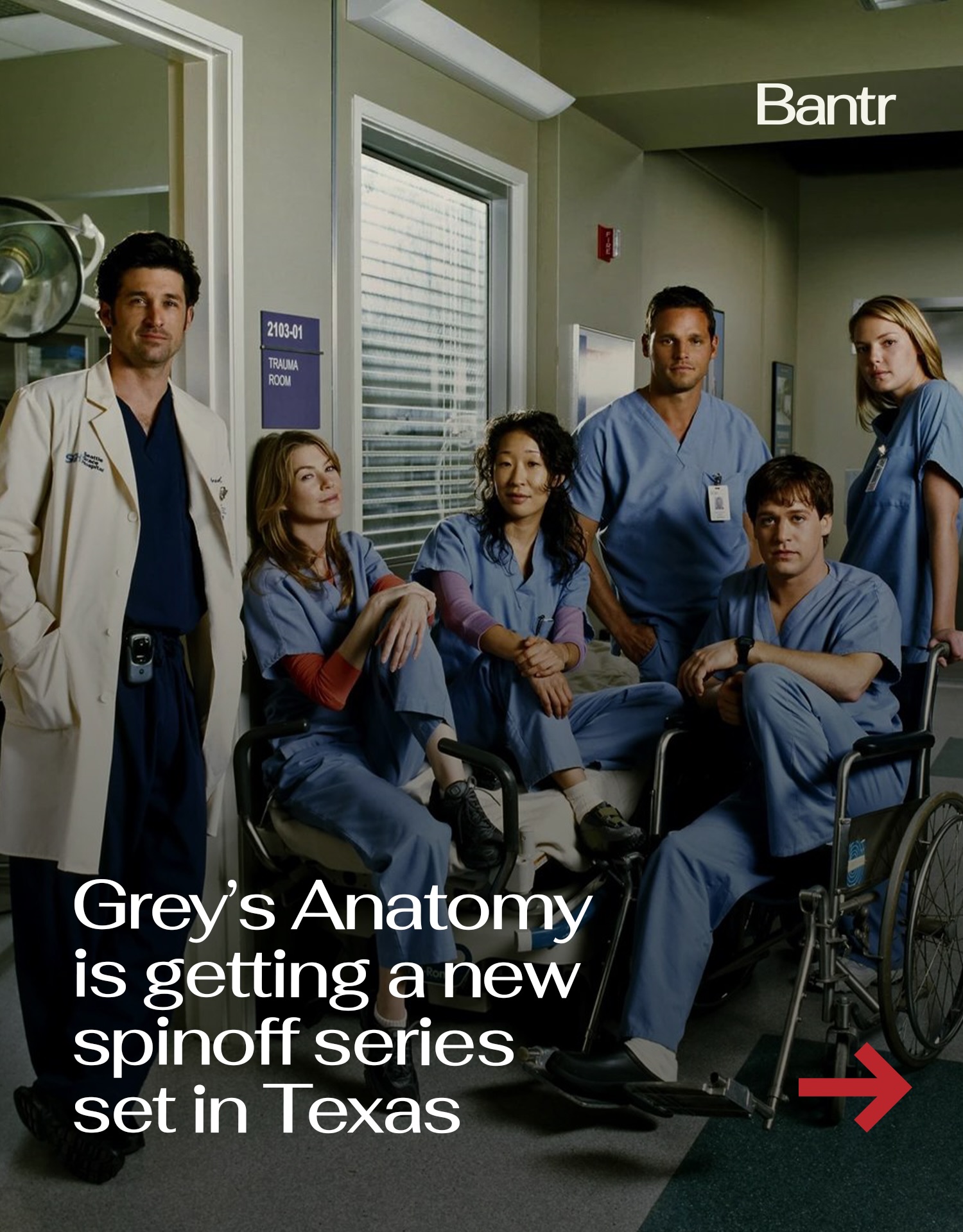 Paging every person who once believed they were medically qualified after watching Grey’s Anatomy.

ABC officially ordered a new Grey’s Anatomy spinoff set in West Texas, expanding the TV universe more than 20 years after the original series first premiered.

According to ABC, the new drama will follow a team working at a rural medical center that serves as “the last chance for care before miles of nowhere.” Grey’s creator Shonda Rhimes is returning as co-creator alongside current showrunner Meg Marinis, while Ellen Pompeo will also stay involved as an executive producer.

What’s still unclear: whether Meredith Grey or other familiar faces will actually appear.

The series becomes the fourth Grey’s spinoff after Private Practice, Station 19, and Grey’s Anatomy: B-Team.

By the way, we have a weekly newsletter rounding up all of the biggest stories so you don’t have to. One newsletter, once a week. Link in bio.

Media via ABC

#readbantr #greysanatomy #abc #newseries
