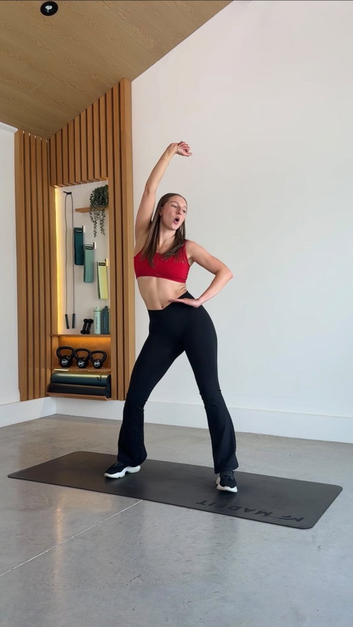 It’s not always sunshine and rainbows! Wether it’s pregnancy hormones, the first trimester struggles, or general life stressors - dance workouts have truly been my escape 🫶🏼

There have been recent days where all I want to do is lay in bed and cry and getting my butt up and doing a dance workout HAS NEVER FAILED to boost my mood. Music & movement are so healing and I will always stand by that!