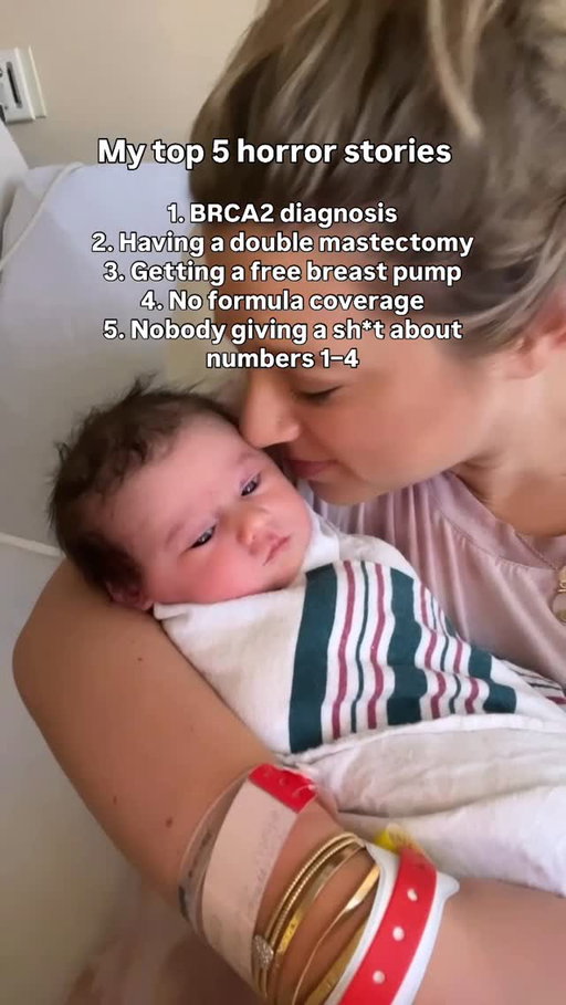 I had a double mastectomy at 29 years old to prevent cancer. Because of this, I can’t breastfeed.

Insurance: “Here’s a free breast pump.” 🙃
Newsflash: You can’t pump without breasts🥴
Also insurance: “We won’t cover formula.”😘

Make it make sense(!!!)

Thanks to @Bobbie and @the_breasties who are heading to Capitol Hill this week to advocate for Connie’s Bill which would create a pilot to cover donor milk and infant formula for those who medically can’t breastfeed due to cancer, maternal loss, and other medical necessity.

💥Please help! Comment CHANGE and I’ll DM you the link to write your reps about Connie’s Bill.

Share this post. Write your representatives. Push for insurance coverage of formula and donor milk for those who’ve had a double mastectomy-whether for prevention or because of breast cancer.