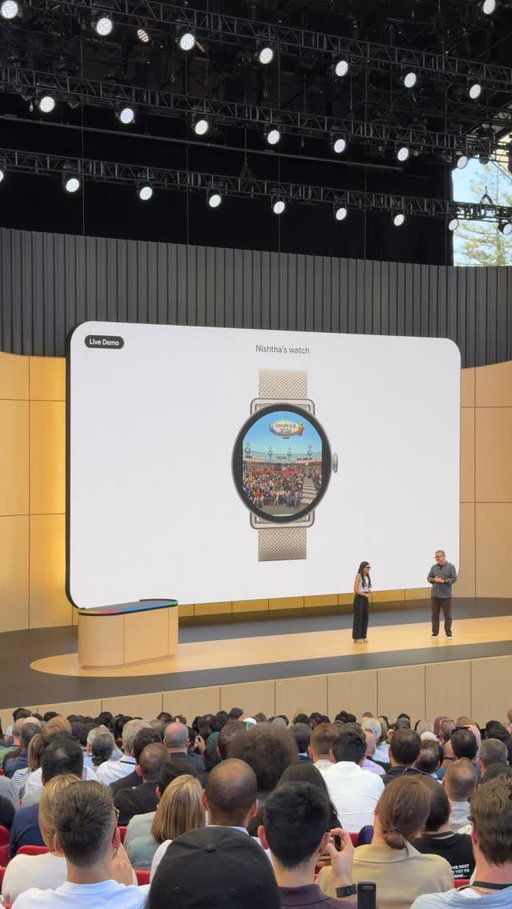 Demo of Samsung X Google Smart Glasses and First look of how it works with the smartwatch. The power of Gemini and Nano Banana on your glasses = madness. Are you excited for this? #tech #technology #samsung #google #googleio2026