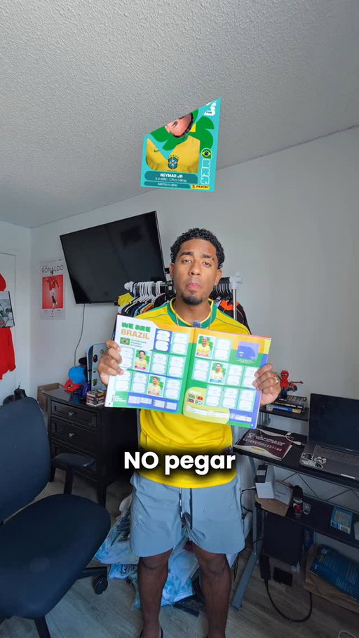 NEYMAR JR ESTARÁ EN EL ÁLBUM 😍