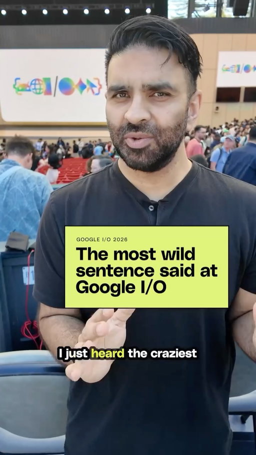 Just after Google's I/O 2026 keynote, a few things in particular stuck out to The Verge editor-in-chief Nilay Patel.