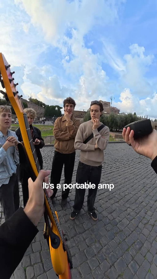 If you play the guitar, you keep the amp, the Spark Go Mini