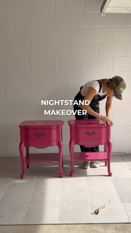 Beginner friendly nightstand makeover tutorial 👇🏻

Comment “SHOP” and I’ll send you a 🔗 to the products I used to flip these!

I’m using the new @dixiebellepaint Chalk Mineral Paint Colors for this project! 😍 They’re gorgeous! #DixiebellePartner

#FurnitureMakeover #FurnitureFlip #DIYprojects #FurnitureFlipping