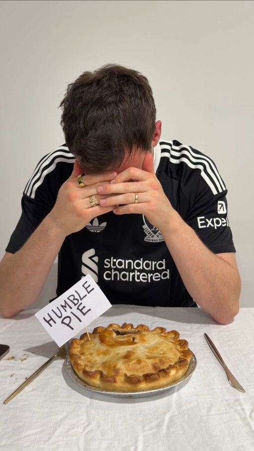 Life comes at ya fast. No @arsenal tears today 🥧