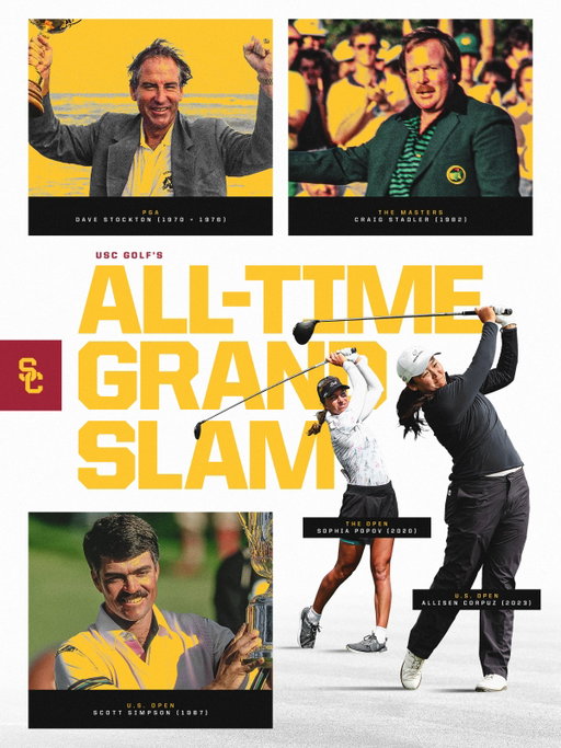 USC has a tremendous golf history, including our own all-time grand slam. ⛳️