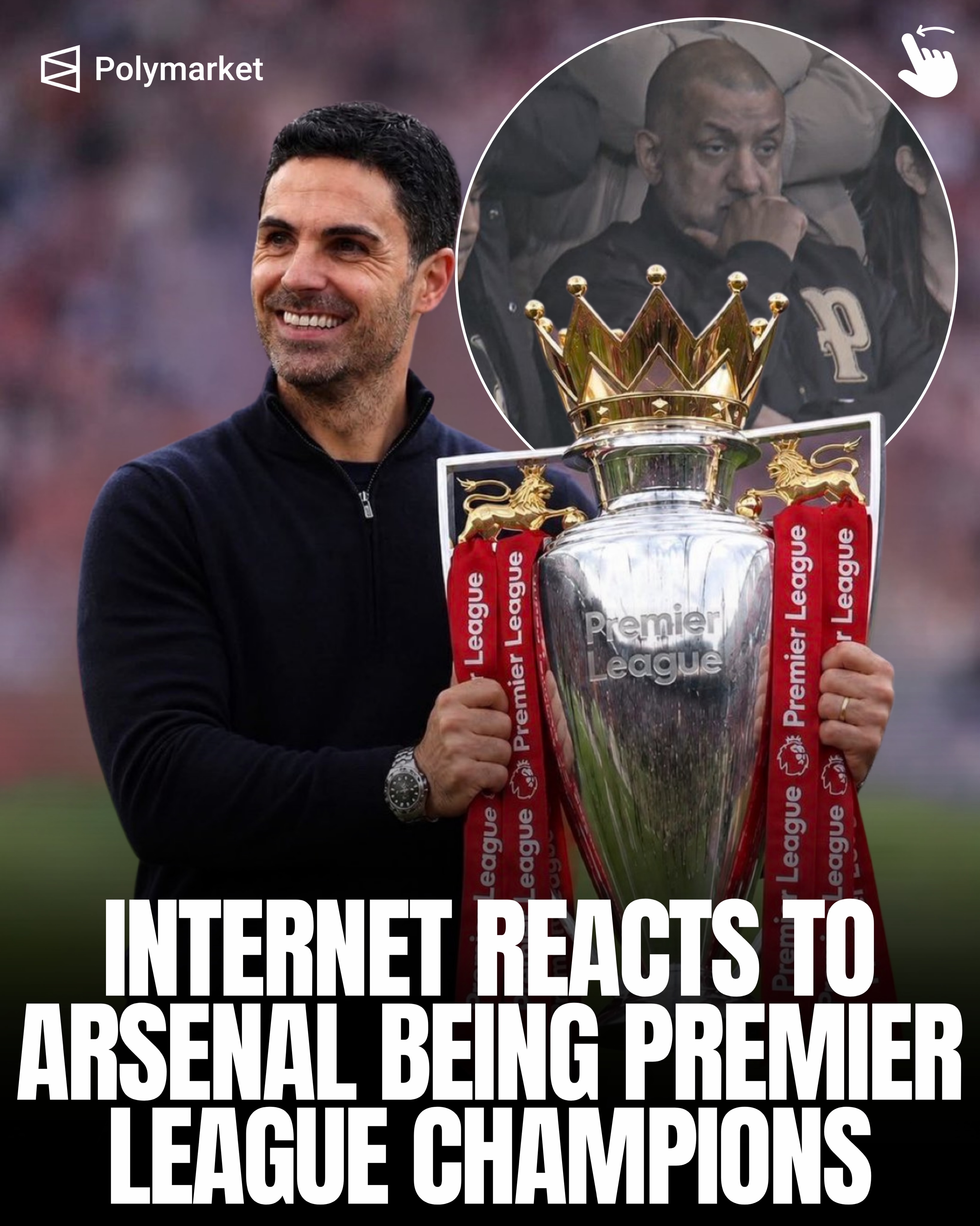 Mikel Arteta worked under Pep Guardiola for three and a half years at Manchester City 👨‍🎓

Mikel’s Arsenal just beat Pep’s Man City to the Premier League title 🏆
 
The student has become the master 🫡