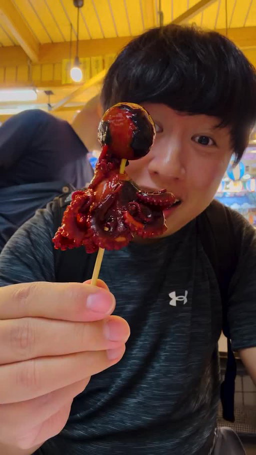 Everything I ate in Nishiki Market in Kyoto, Japan 🍖🍤🍣🍡 #nishikimarket #kyoto #kyotojapan #streetfood #japanesefood