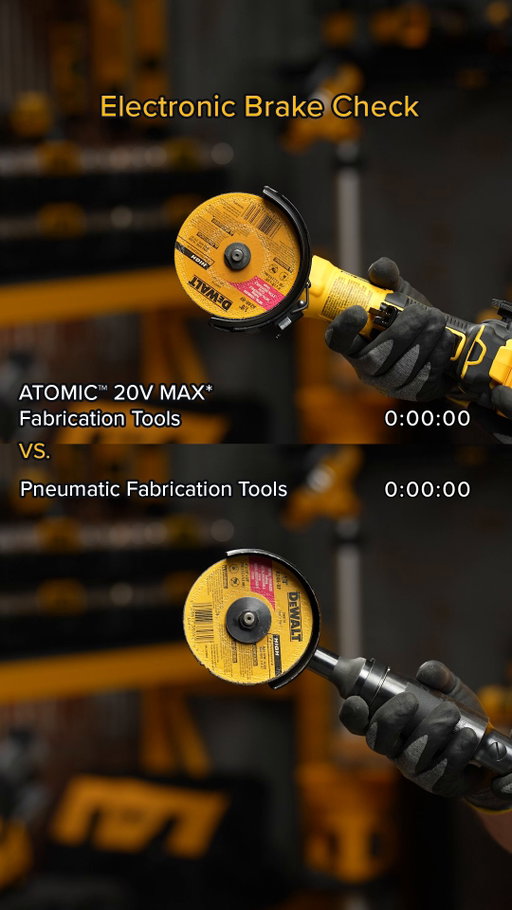 When a second means everything – we've got you.

Link in bio. ATOMIC™ 20V MAX* Fabrication Tools 
#DEWALTTough #DEWALT