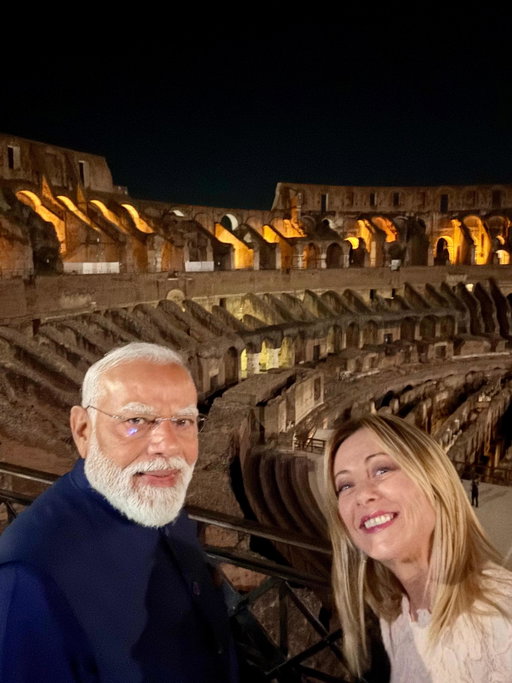 Welcome to Rome, my friend! 🇮🇹🇮🇳