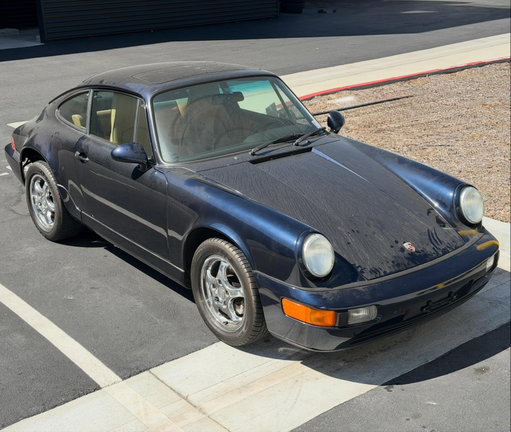 She is off to the Bodyshop for a deep clean, color sand, & paint correct by Crash Champions in Tustin California. #porschechallenge26 #porsche #964 #classicrestorations