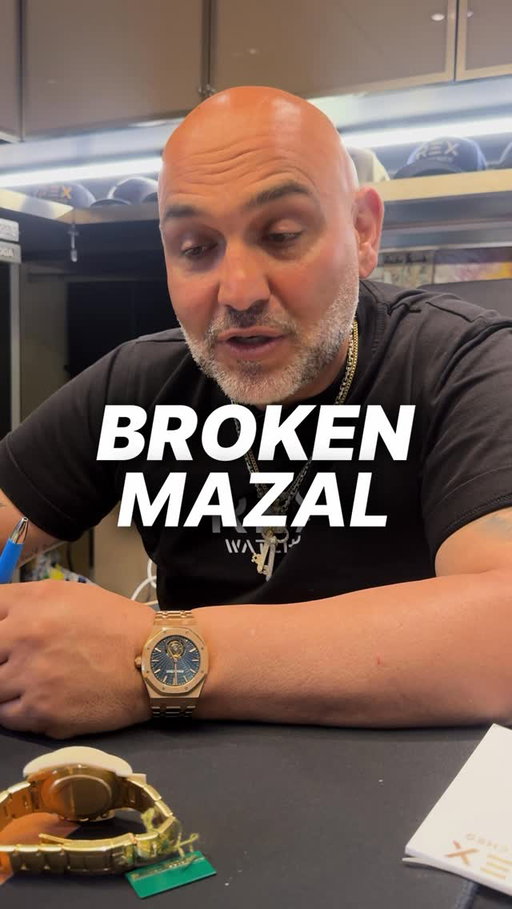 Men don’t break mazal! Period! (Mazal is basically done deal confirmation in our business, it’s like a handshake)