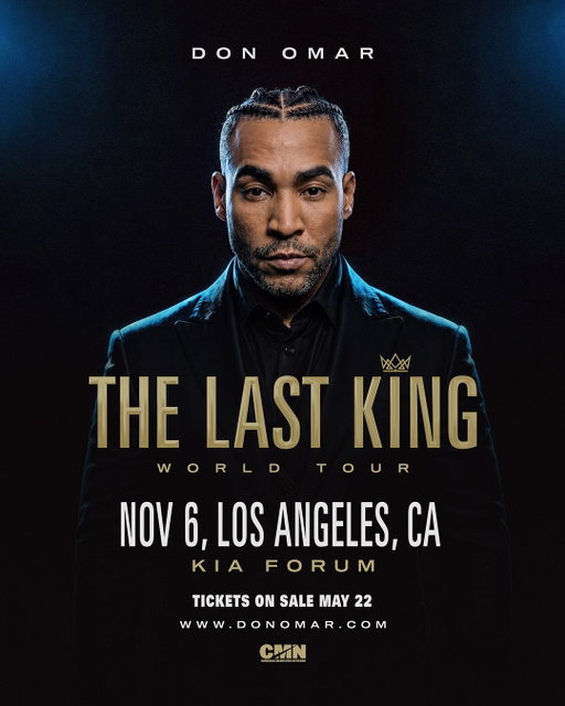 LOS ANGELES, la última vez hicimos fiesta en martes… ahora imagínense un viernes. Este 6 de noviembre regreso al Kia Forum junto a toda mi raza del Sur de California con THE LAST KING WORLD TOUR.

Boletos disponibles este viernes 22 de mayo a las 10am.