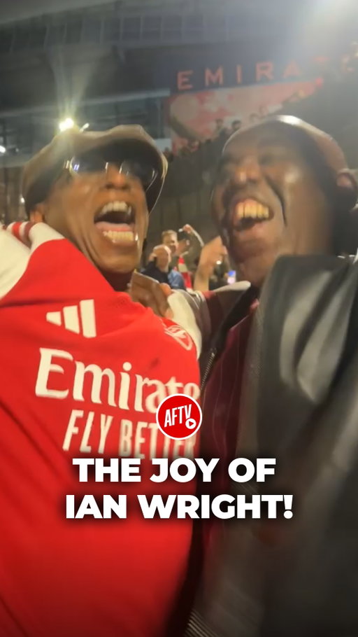 Ian Wright was OVERJOYED! 😍😍

#AFTV #Arsenal #PremierLeague