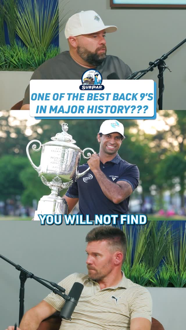 It’s no secret that @aaron.rai1’s 31 on the Back 9 at Aronimink helped secure him the 2026 PGA Championship, but was it one of the greatest Back 9’s on a Sunday in Major History????

Watch or listen to @coltknost and @thesleezyman break down that and more on this week’s Subpar. Out Now!! #zonepartner