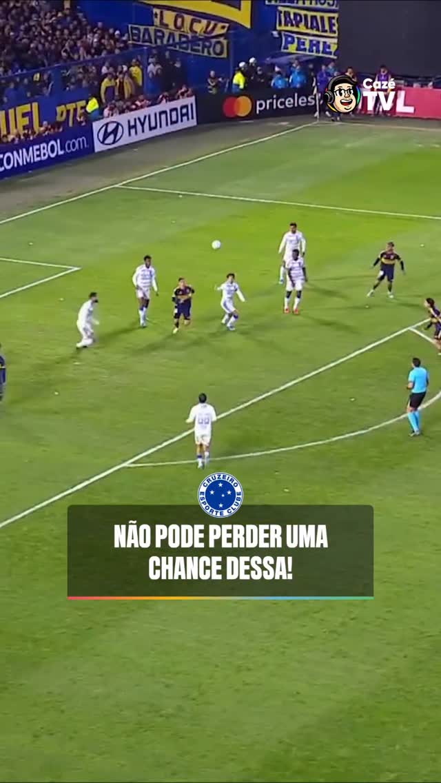 AÍ NÃOOOO! 🤯🥵 O NÉISER VILLARREAL PERDEU O QUE PODERIA TER SIDO A VIRADA DO CRUZEIRO NA BOMBONERA! 😱

🔗ESTAMOS AO VIVO COM OS LANCES DE BOCA JRS X CRUZEIRO, PELA LIBERTADORES! VEM PARA O NOCHE DE COPA! 

#TempoRealCazéTV #NocheDeCopa #Libertadores #FutBR #cztv02