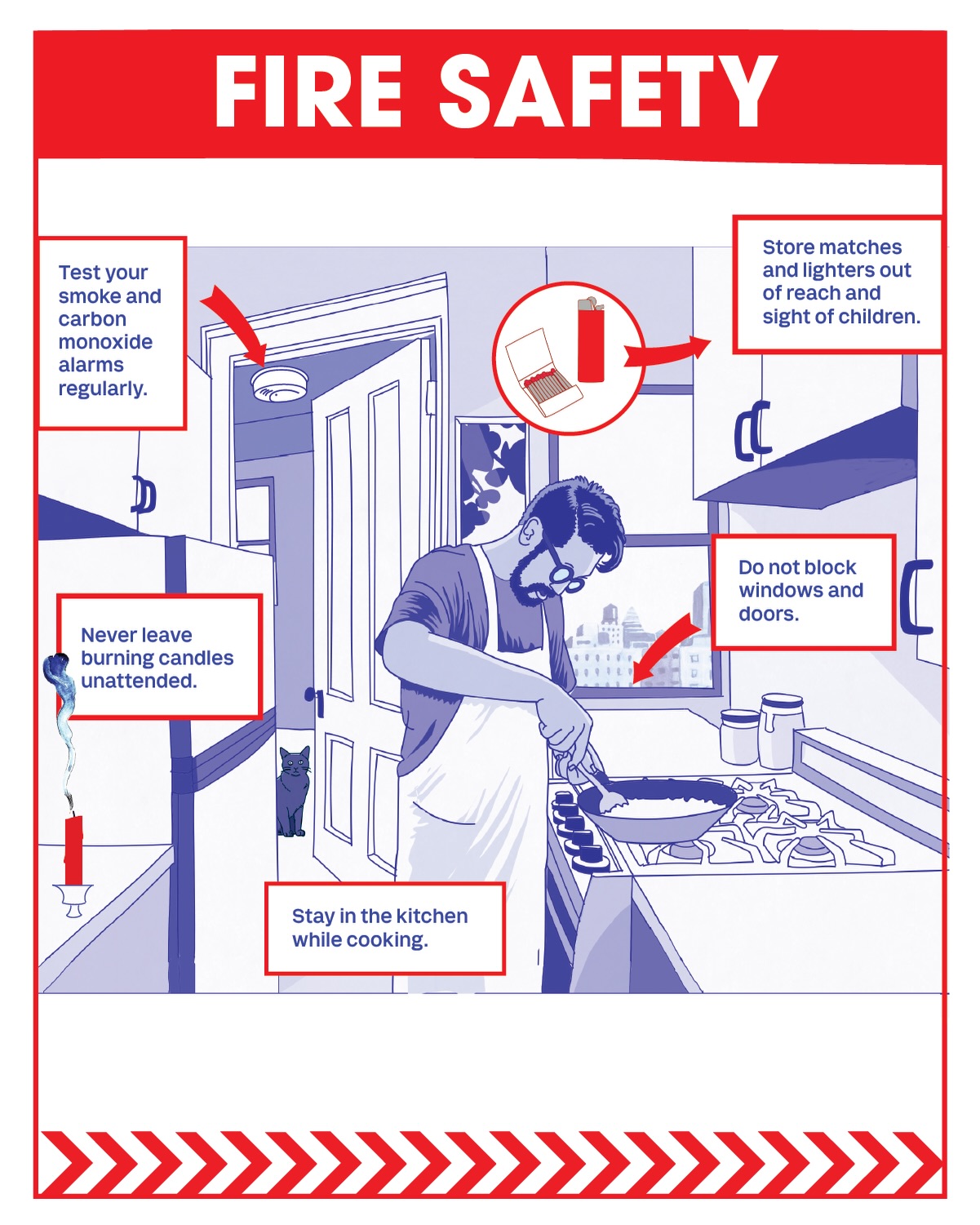 Prevent fires, keep your home safe, and know your rights with these new downloadable and printable graphics available at fdnysmart.org

FDNY, HPD, and all of New York City government is here to keep you informed — all year round.