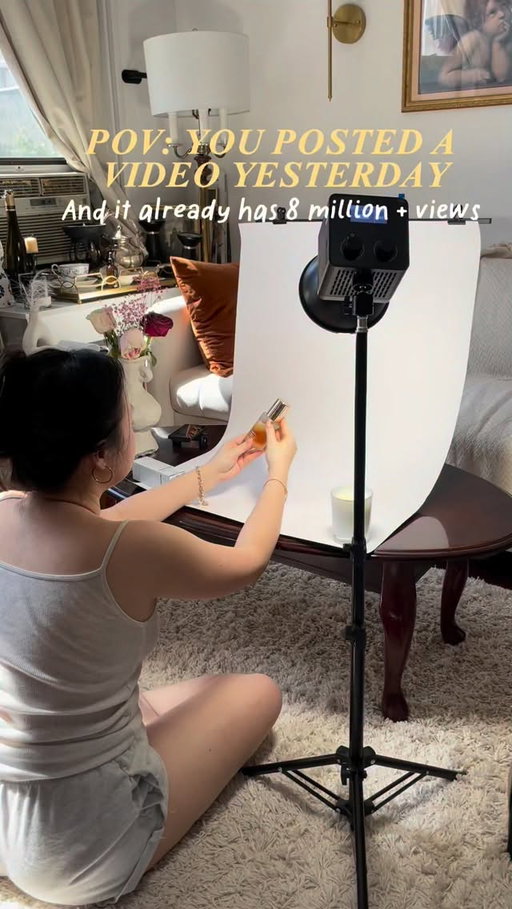 yesterday i posted a video of a blush that got over 8.5 million views in 24 hours…. i actually go viral every week and it’s a big reason why i was able to pivot from being a UGC creator to also becoming a beauty creator with over 100k followers 👀

1️⃣ repost, repurpose, reuse your content that has already performed well
if you posted something before and it went viral, you can:
• change the hook
• tweak the editing
• make it longer
• add a voiceover
• switch the caption/text on screen

and chances are it can still perform well again with minimal effort.

anything that repeatedly performs well is something you should take note of because it becomes part of your CONTENT STRATEGY — and that’s valuable when pitching brands or clients.

2️⃣ beauty content is ALL about visual hooks
movement is what gets people to stop scrolling before they even process what you’re saying.

things like:
• opening products
• lip gloss application
• squeezing out skincare
• close up textures
• quick hand movements
• applying products on skin

are all examples of visual hooks that instantly grab attention.

3️⃣ create content around PRODUCTS, not yourself
Make front facing content, but not everyone needs a full GRWM story & what you did that day etc. If you find that your retention rate is low when you do this its because people just don’t care.... they want to hear more about the product.

the videos that usually perform best are the ones that make viewers curious about:
• the texture
• the finish
• the transformation
• the application process
• the results

people want to FEEL the product through the screen.

if you want to get started with your content creator journey follow me + comment “BEAUTY” below and I’ll send you a FREEBIE on how to work with brands! 💌

✨CLICK THE LINK IN MY BIO for more creator resources!~✨