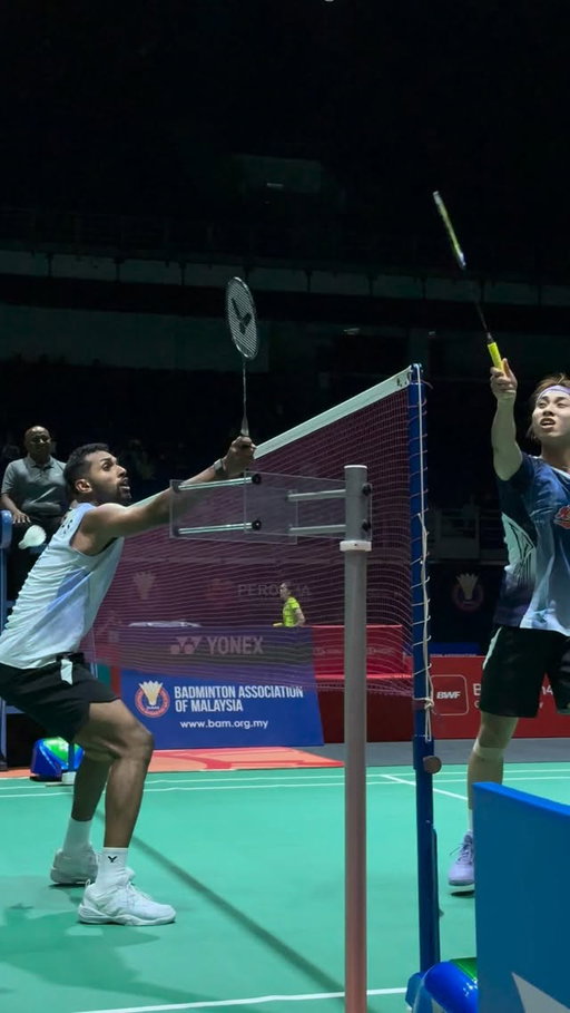 Terror lah~ What a net play ni~ 🫪

#MalaysiaMasters2026 #BWFWorldTour #BadmintonReels #BWFreels