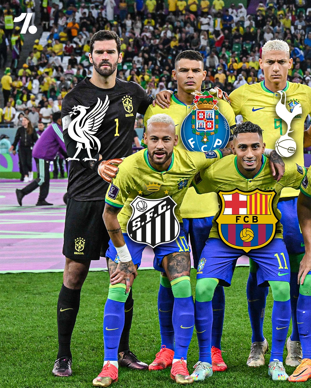 How Brazil lined-up in their last World Cup match and where those players are now 👀🥹🇧🇷