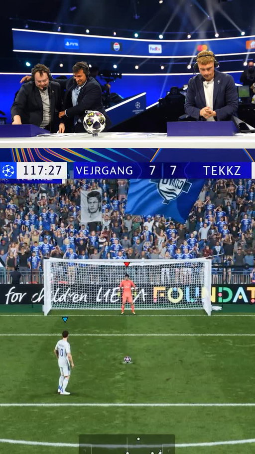 WHAT AN ENDING.. 🤯 

Tekkz 🆚 Anders VEJRGANG in the $280,000 eChampions League! 🏆

#eafc #football #ultimateteam #ucl #fc26