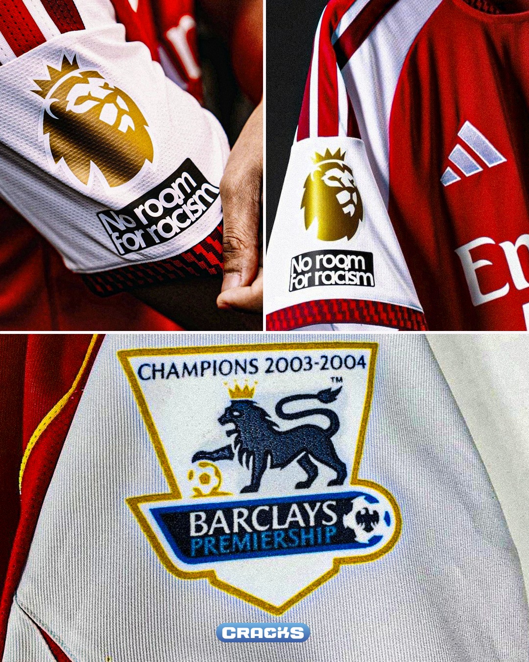 🏆✨ EMBLEMA DORADO PARA EL ARSENAL

👑 Los ‘Gunners’ lucirán oficialmente el parche dorado de campeón de la Premier League durante la temporada 2026/27

🔴⚪ El distintivo regresa a una camiseta del Arsenal por primera vez en 22 años

🏟️ El equipo de Mikel Arteta fue coronado campeón tras el tropiezo del Manchester City

❤️ Una imagen que los aficionados del Arsenal llevaban más de dos décadas esperando