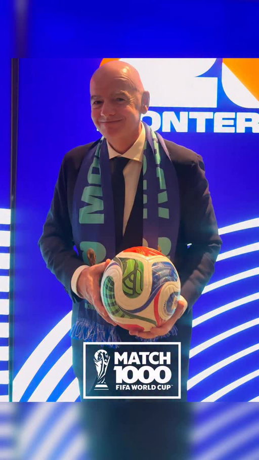 Dentro de un mes, el 20 de junio de 2026, la hermosa ciudad de 🇲🇽 Monterrey acogerá un hito histórico cuando 🇹🇳 Túnez se enfrente a 🇯🇵 Japón en el partido número 1000 de la historia de la Copa Mundial de la FIFA. 🌍⚽

Con varios partidos emocionantes programados para disputarse aquí, @fwc26monterrey está lista para dar la bienvenida a aficionados de todo el mundo a lo que promete ser una fiesta del fútbol inolvidable. 👏

In one month, on 20 June 2026, the beautiful city of 🇲🇽 Monterrey will host a historic milestone when 🇹🇳 Tunisia face 🇯🇵 Japan in the 1,000th match in FIFA World Cup history. 🌍⚽

With several exciting matches set to take place here, @fwc26monterrey is ready to welcome fans from around the world for what promises to be an unforgettable festival of football. 👏

#FootballUnitesTheWorld