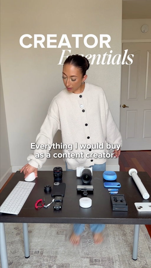 Everything I would buy as a content creator 📱

Follow for more content, filming, and gear tips to help you go full-time content creation!

Comment SHOPGEAR for a link to all my fav creator gear

#socialmedia #contentcreation #organicgrowth #personalbrand