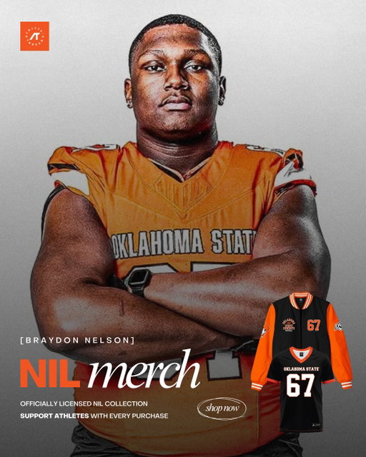 🔥 Braydon Nelson Collection 🔥
ㅤ
Level up your Oklahoma State University merch & support me with every purchase 💯
ㅤ
🛒 https://vist.ly/54upq