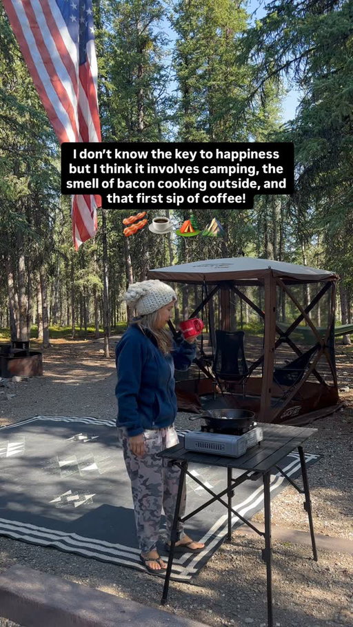 I mean it sure is the key to my happiness. Mornings like this make me so happy. So ready to get back on the road and have mornings like this again. 

Who else agrees?

#happiness #camping #camplife #outdoors #mornings