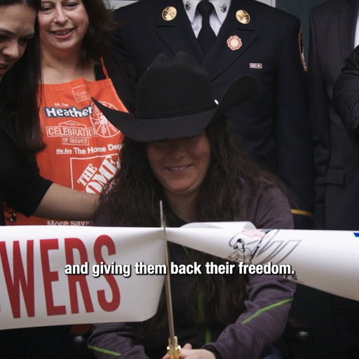 For 15 years, The Home Depot Foundation has given back to the men and women who served our nation. 

Over that time, we've helped cut the number of veterans facing homelessness in half. We've invested $650 million in veteran housing and improved more than 70,000 veteran homes and facilities. 

But until every veteran has a safe place to call home, our work is not done. 

As we honor #MilitaryAppreciationMonth, we are committed to continuing to serve those who served, making a difference in communities across our nation.