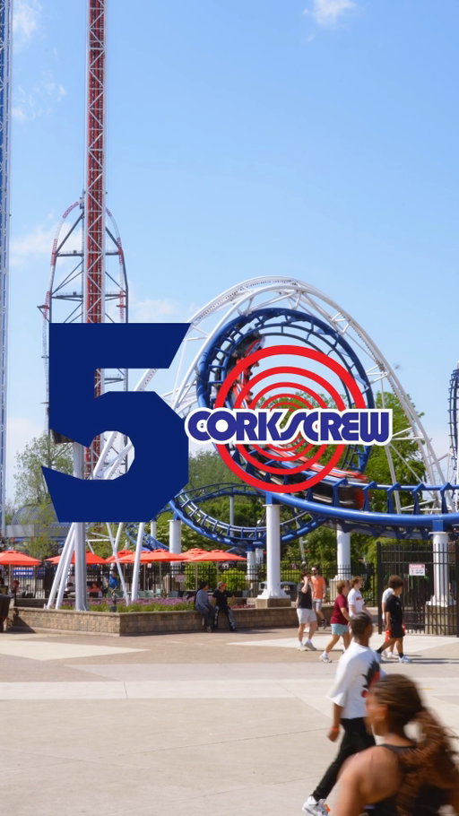 Ladies & gentlemen, ✨ her. ✨ 
This year, Corkscrew is celebrating 50 years of turning thrill seekers upside down! Drop your favorite memory of this #CedarPoint classic below 👇
