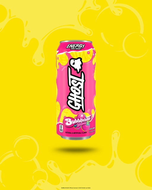 Poppin' off for the summer 😎

Be one of the first to cop a can of GHOST® ENERGY x BUBBLICIOUS® “ORIGINAL” by entering to SECURE A CAN on the GHOST® App on Wednesday, May 27th @ 12PM to 1PM CT (US only).