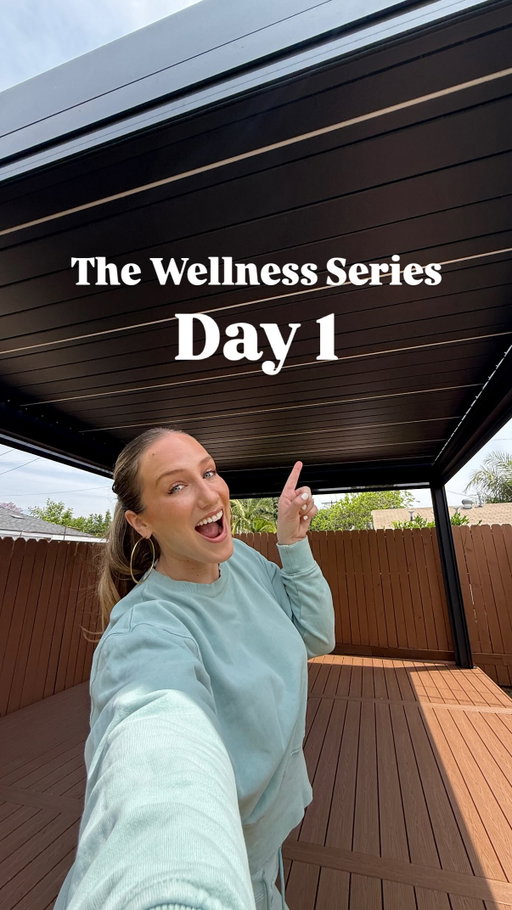 Welcome to Day 1 of #neverleaving: The Wellness Series 😍

We have so many amazing plans for the space, but we knew we could never enjoy it if we were just sitting in the blazing California sun the whole time 🫠 so I researched so many pergolas and shade options to solve that problem and found @bonpergola who had the coolest pergola with the best features! This thing is huge and can cover the entire space we needed while being able to block the sun, wind and bugs with its shades! We highly recommend them if you’re looking for weather or shade protection!

See you tomorrow for Day 2! 🎉