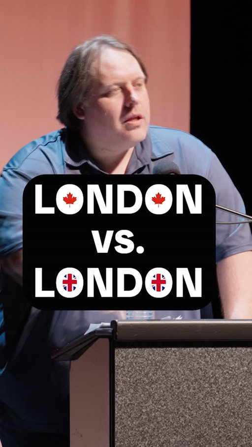 🍁🎡 Is London, Ontario superior to London, England? @ronsparksjr and @arthursimeon aren't afraid to fight dirty when it comes to their favourite city! Don't miss this week's episode of The Debaters podcast at the link in bio. 🎧️⁠