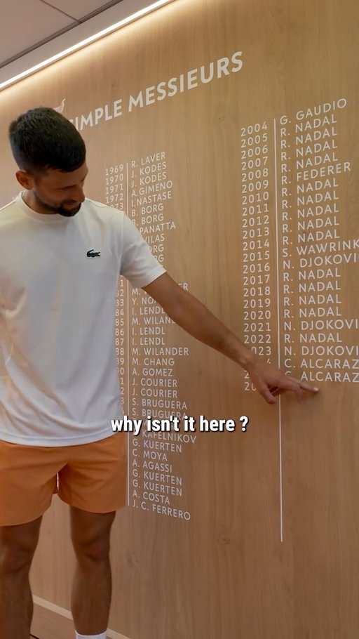 Djokovic 2026 loading? 👀

#RolandGarros