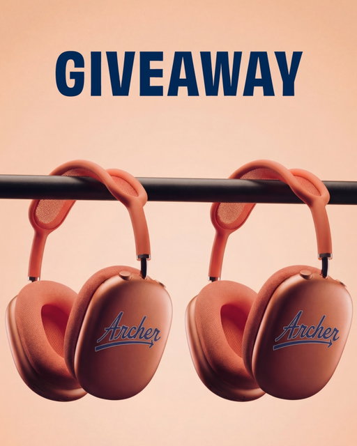 GIVEAWAY ALERT 🎧 School’s out and your summer soundtrack is ready for an upgrade 👀☀️ We’re giving away a pair of Archer AirPods Max + an assortment of Archer snacks to two lucky winners! 🤩

ENTER BY: 
🧡 Follow @archerjerky 
🧡 Like this post 
🧡 Tag your summer break bestie in the comments 
🧡 Share to your story for an extra entry 

GOOD LUCK! Winners announced 5/27 (via DM) from @archerjerky ONLY! 🌟