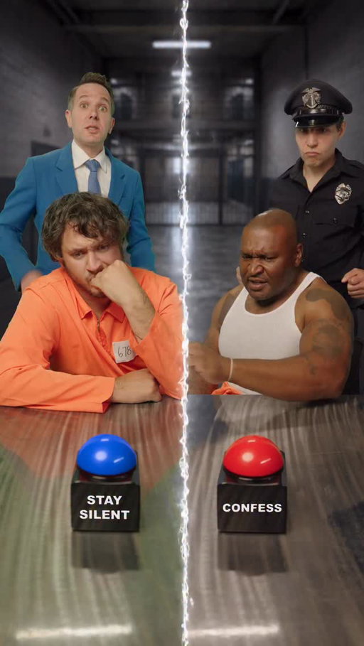 The Legal Answer to the Prisoner Dilemma!

#prison #prisoner #interrogation #cops #law