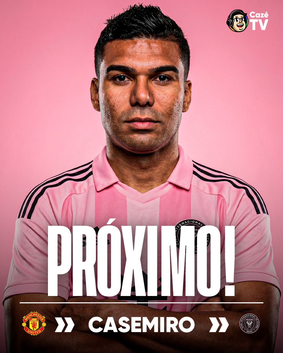 O CASEMIRO ESTÁ PRÓXIMO DE DEFINIR SEU FUTURO! 🇧🇷

O INTER MIAMI ESTÁ EM FASE FINAL PARA FECHAR A CONTRATAÇÃO DE CASEMIRO, QUE NÃO FICARÁ NO MANCHESTER UNITED NA PRÓXIMA TEMPORADA. O BRASILEIRO DESEJA SE TRANSFERIR PARA A EQUIPE DA MLS. 🤯🤯

🗞️ | Fabrizio Romano 

#FutInter #cztv16 #MercadoDaBola #InterMiami