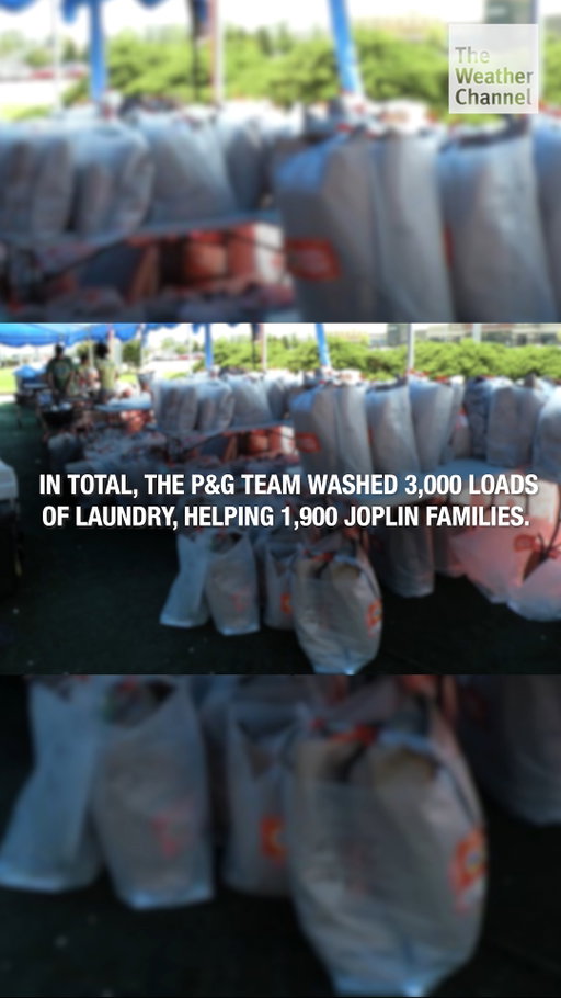Recovery starts with the essentials. 15 years ago in Joplin, @proctergamble and @tidelaundry brought Tide Loads of Hope mobile laundry units to help families meet everyday needs and begin to regain a sense of normalcy when it mattered most.

We’re grateful to the Joplin community for sharing their stories.

Tune in to Joplin 15 Years Later Thursday, May 21 at 9/8c on The Weather Channel — and learn more about the Joplin community's story on P&G's blog bit.ly/4dvWk3O. 

#weatherchannel #joplin15 #joplintornado #aftermath #recovery #weather