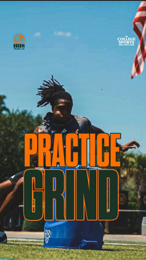 GRIND TIME 💪 🔥 

(🎥 via: @shotbynin9 / IG)
•
•
•
•
#ItsAllAboutTheU #Canes🙌 #MiamiHurricanes #TheU #miami