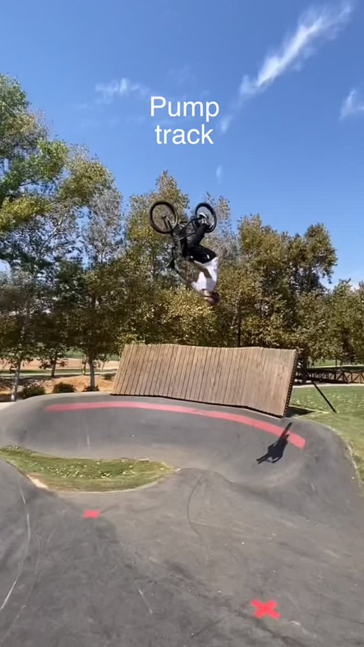 Pump track greatest hits…. I just love going fast and jumping far…. These @velosolutions tracks are in Temecula CA, Menifee CA and Moreno Valley CA @nitrocircus